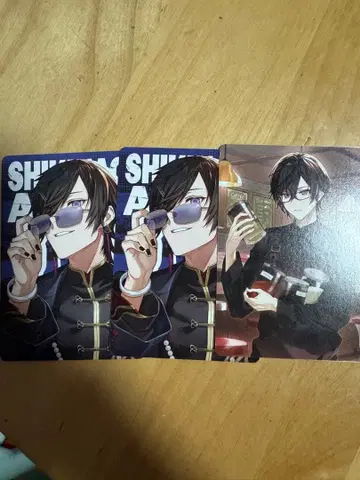 니지산지 VOLTACTION 카레 카드 시키나기 아키라 노멀 세트