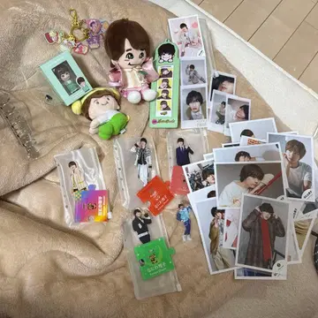 나니와단시 오하시 카즈야 치비 누이 아크릴 스탠드 키링 굿즈 세트