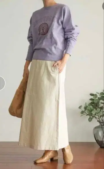 어반 리서치 도어즈 스트레치 컬러 데님 스커트