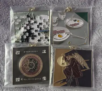 Mrs. GREEN APPLE 미세스 제일복권 F상 메탈 참 4종