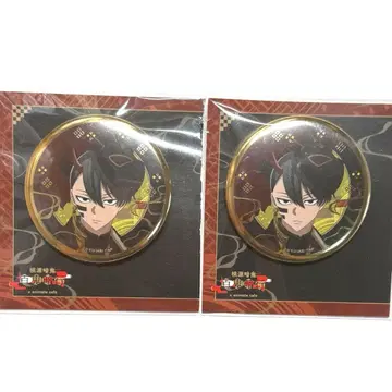 도원암귀 애니메이트 카페 아니카페 무타노 무진 캔뱃지 x 2개 낱개 판매