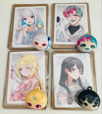 빗쿠라타마고 츠무마루 니지산지 4종 세트