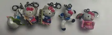지역 한정 키티 키링 5개 세트