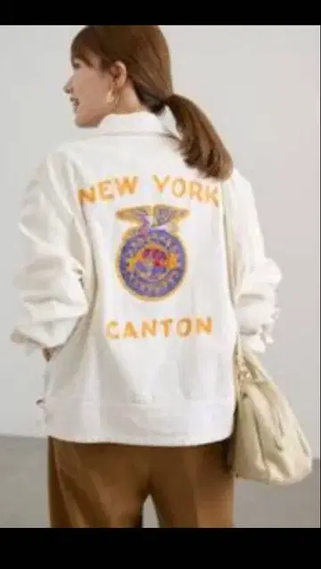 미사용품 프레임워크 FFA 자켓 코듀로이 화이트