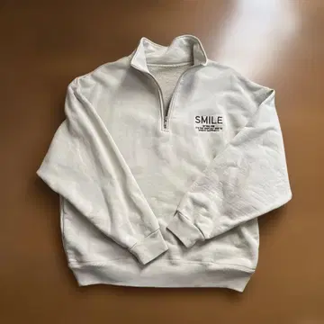 Spick&Span 피크&스팬 맨투맨 화이트