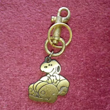 스누피 자동차 고풍 키링