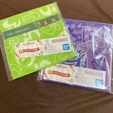 미세스 제일복권 G상 자카드 타월 2개