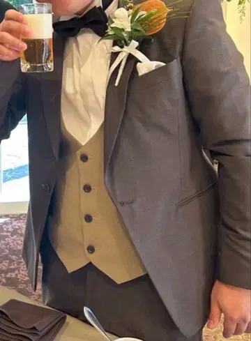 턱시도 셔츠 L 사이즈