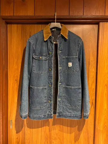 레어 포인터 커버올 데님 자켓 made in USA