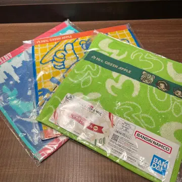 Mrs. GREEN APPLE 타월 3개 세트