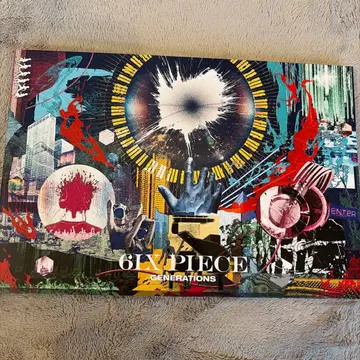 GENERATIONS GENE 앨범 6IX PIECE 트레이딩 카드 포함