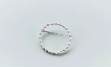 mina perhonen 탬버린 브로치 실버 새상품, 미사용