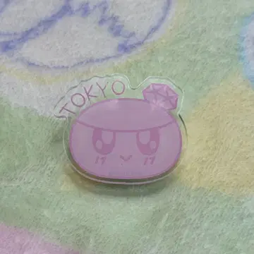 모자 꽁지 아크릴 핑 배지 도쿄 링 던지기 경품 세븐틴