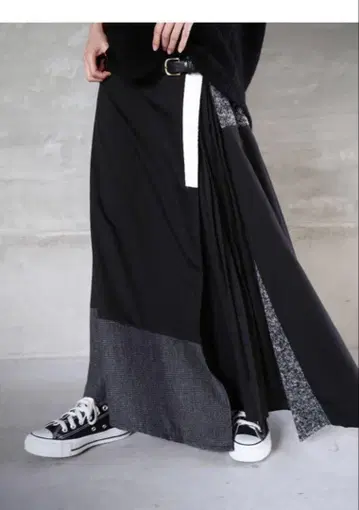antiqua 롱 스커트 이소재