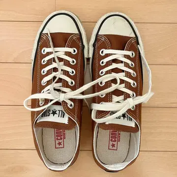 새상품급 CONVERSE ALL STAR J ox 브라운 올스타 일본제