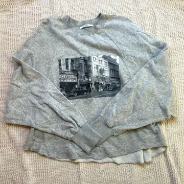 JOHNBULL 여성용 상의 트레이닝복 맨투맨 프론트 프린트