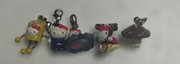 지역 한정 키티 5개 세트 키링