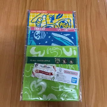 미세스 그린애플 제일복권 G상 자카드 타월 3개 세트