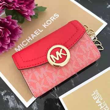 새상품 MICHAEL KORS 마이클코어스 키케이스 핑크
