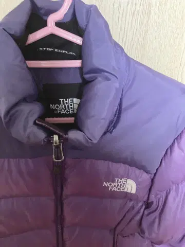 THE NORTH FACE 퍼플 다운 자켓 S