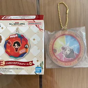 Mrs. GREEN APPLE 아크릴 키링 E상 쿠스시 키 모토키