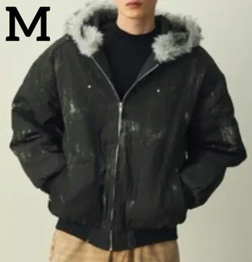 대특가 퍼 블루종 지퍼 후드티 자켓 M