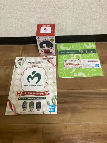 제일복권 Mrs. GREEN APPLE 굿즈 세트