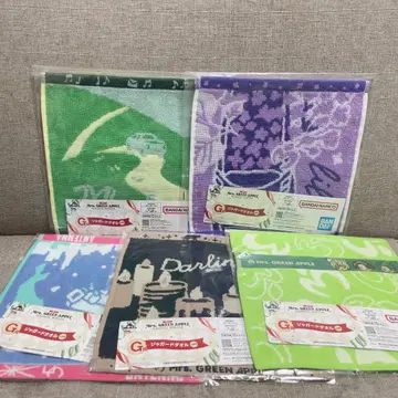 Mrs. GREEN APPLE 제일복권 자카드 타월 5종 세트