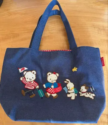 JTB 파밀리아 콜라보 데님 백 레어