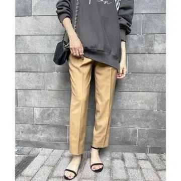 Spick and Span 트윌 테이퍼드 팬츠 38 사이즈