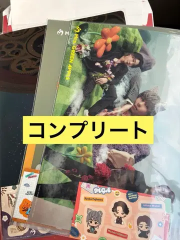 제일복권 미세스 그린애플 H상 클리어 파일&스티커 시트