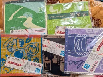 Mrs. GREEN APPLE 제일복권 G상 자카드 타월 5점