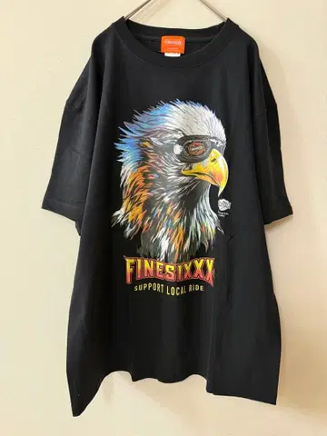 파인시크 FINESIXXX 이글 프린트 T XL 사이즈