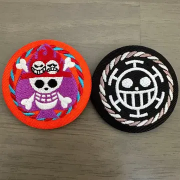 원피스 자수 캔뱃지