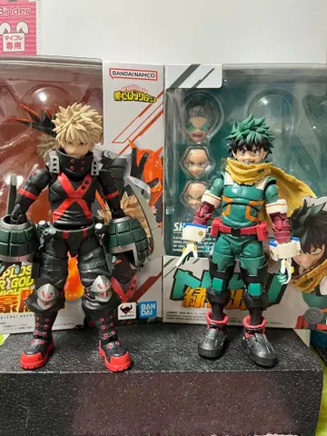 히로아카 가동 피규어 2체 세트 미도리야 이즈쿠 바쿠고 카츠키