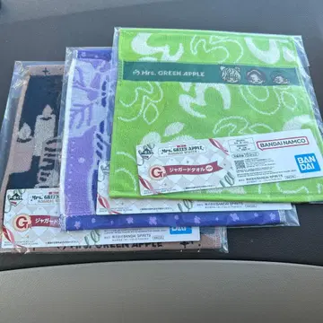 제일복권 Mrs. GREEN APPLE 자카드 타월 그린