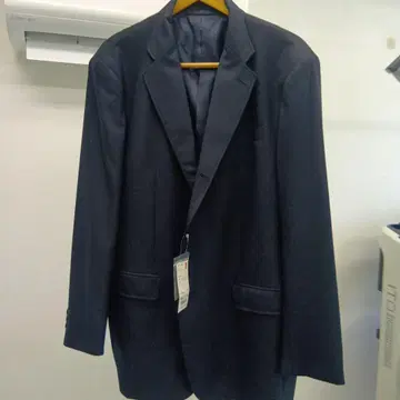 유니클로 울 블렌드 자켓 XXL 네이비