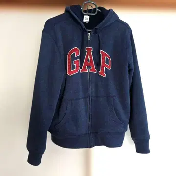 GAP/갭 여성용 후드티 후드 부착 보아 안감 M 풀 집업