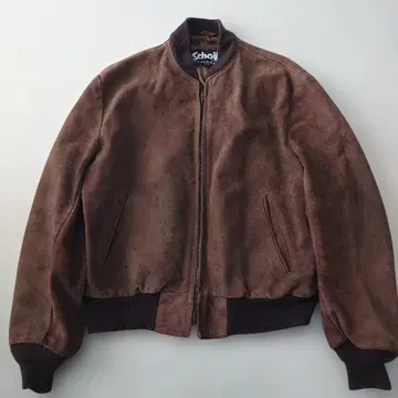 schott USA제 스웨이드 봄버 자켓 42