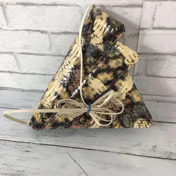 12.16 Y211 Takechi 백 숄더 빈티지 뱀 무늬