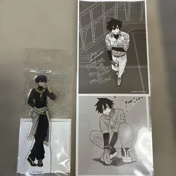 도원암귀 요도가와 마스미 아크릴 스탠드 페이퍼 특전