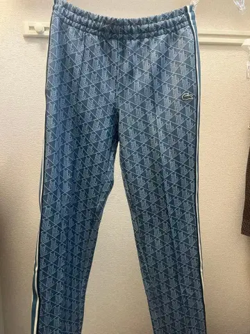 LACOSTE 기하학 패턴 팬츠 US S