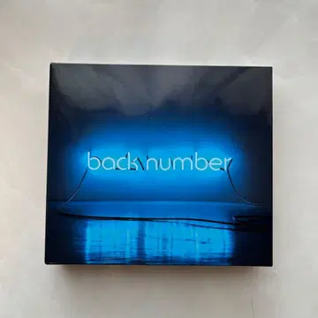 back number 앙코르 초회 한정판 B