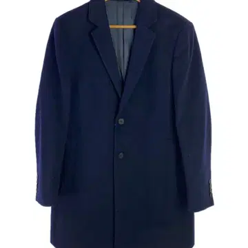 CK 네이비 테일러드 자켓 싱글 버튼