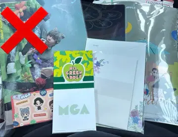 미세스 그린애플 복권 문구 세트