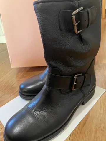 컨디션 최상 파비오 루스코니 엔지니어 부츠 블랙 37