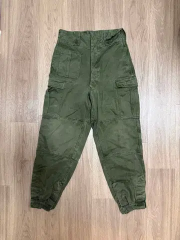 카고 팬츠 올리브 그린 카키