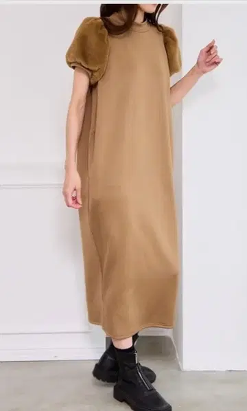 택 포함 새상품 Myu 테디베어 코쿤 원피스