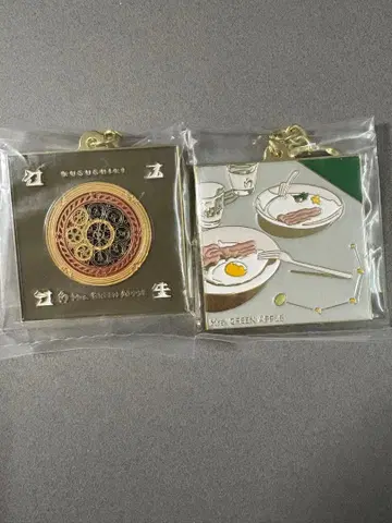 Mrs. GREEN APPLE 제일복권 F상 메탈 참 2개 세트