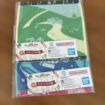 Mrs. GREEN APPLE 제일복권 타월 2장 세트